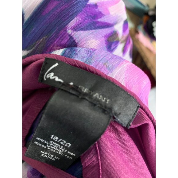 Lane Bryant Womens Size 18 20 Strappy Whimsigoth Fairycore Dress Flowy Dressy Ma - Picture 9 of 9